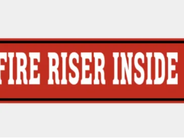 FIRE RISER INSIDE