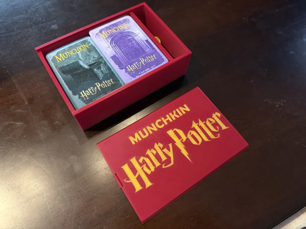 Muchkin Harry Potter Compact Game Box - Free 3D Print Model - MakerWorld