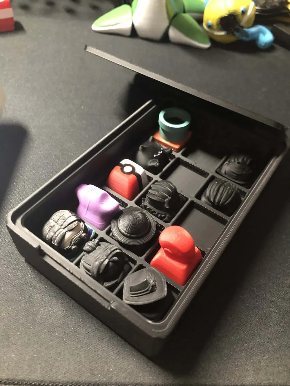 Artisan Keycap Box 3x5 - Free 3D Print Model - MakerWorld