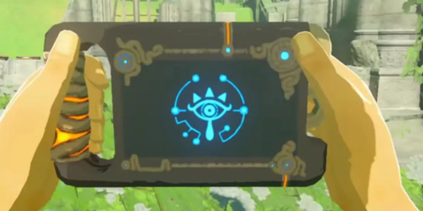 Breath of the Wild Player Notices Clever Sheikah Slate Detail