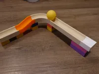 Rails de circuit à billes et réactions en chaîne — photo 1