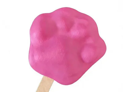 Zootopia Paw Popsicle