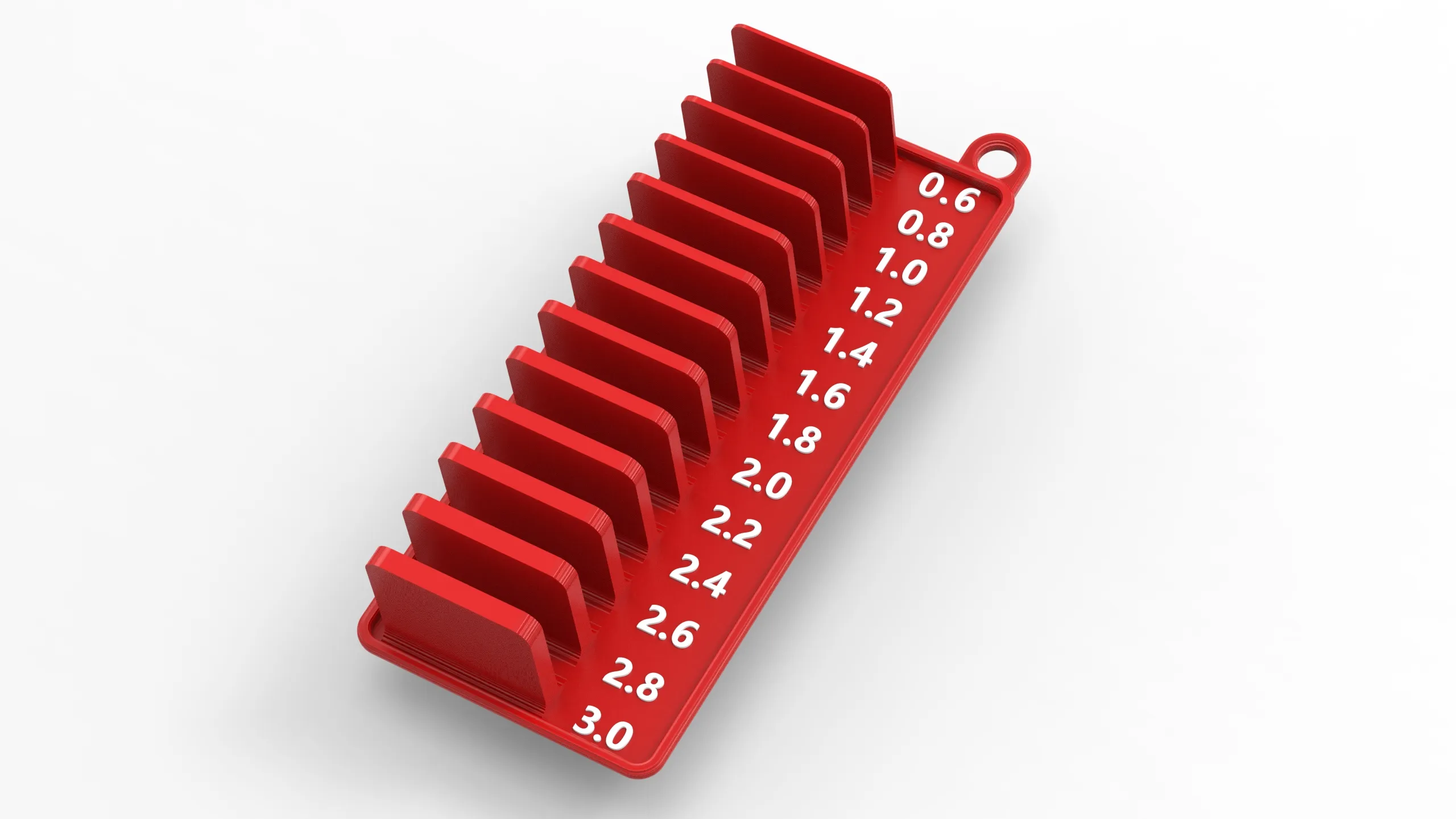 Z-Axis Wall Thickness Inspection Plate Z方向壁厚观察板 - Free 3D Print Model ...