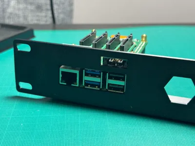 Rack 10" RPI5 - Radxa Penta Hat
