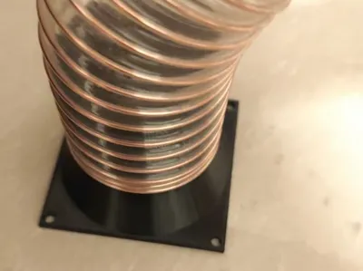 9cm corrugated pipe threaded flange