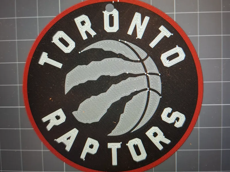 Toronto Raptors Keychain