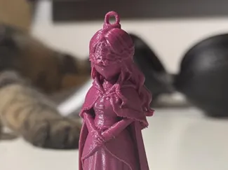 Dark Souls 3 Firekeeper inspired ornament