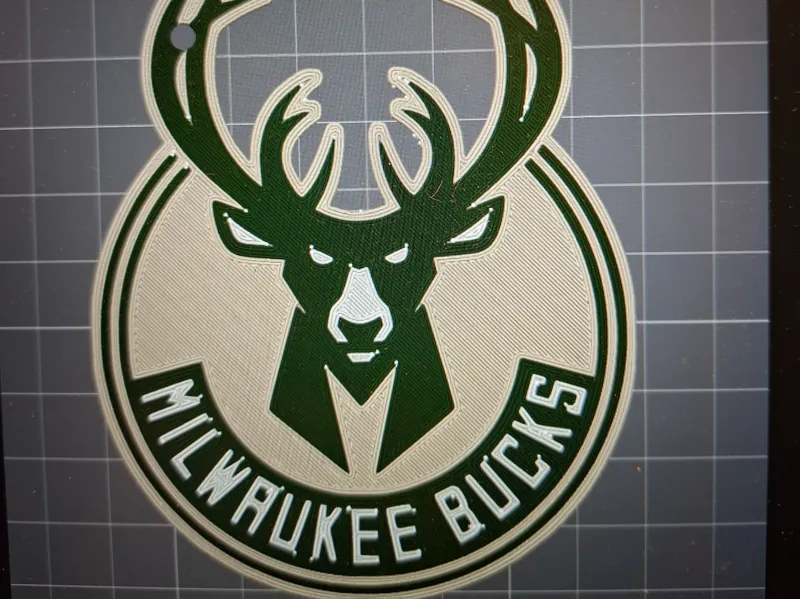 Milwaukee Bucks Keychain