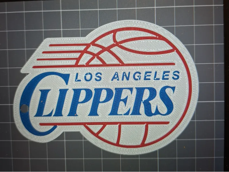 Los Angeles Clippers Keychain