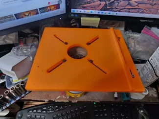Microjig Router base for Dewalt Cordless and other