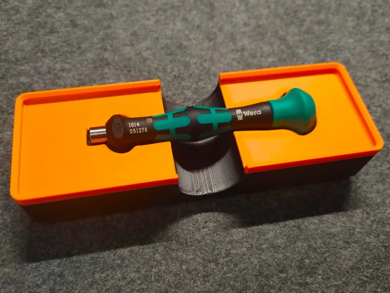 Gridfinity Wera Kraftform Micro 4mm Bitholder 1014