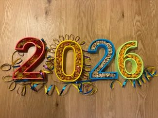 Silvester Deko Schalen Snackschale Snack 2026 