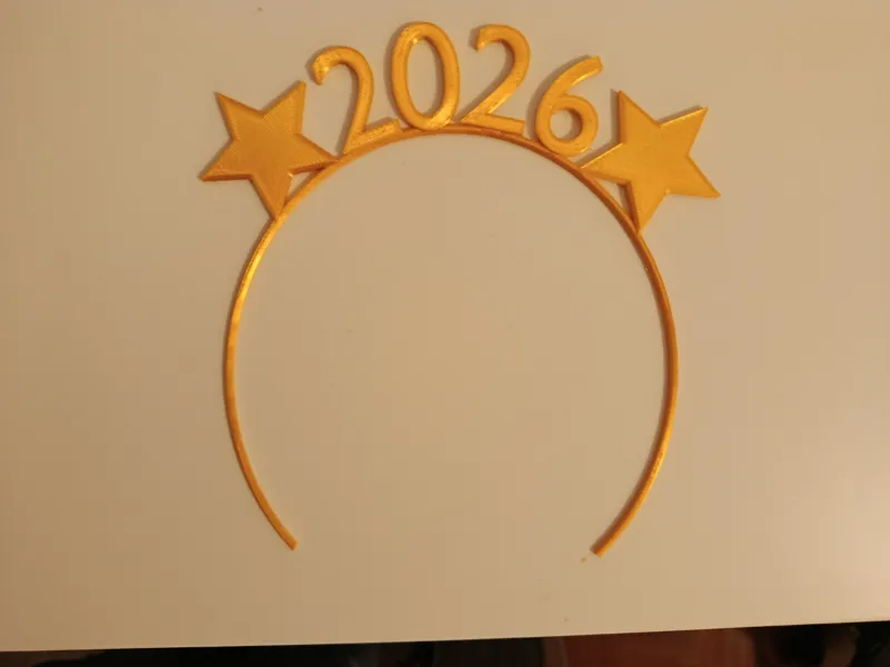 2026 headband- New years headband