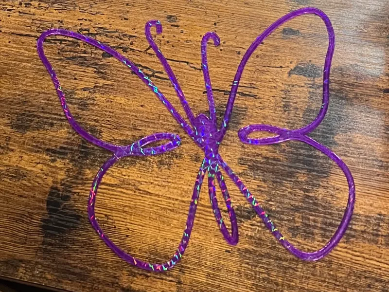 Butterfly Wall Hanging, Quick Print <30 min.