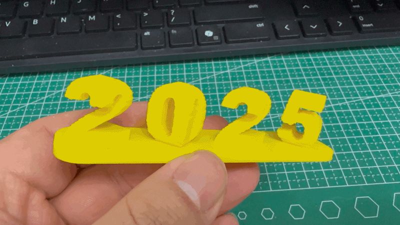 2025-2026空间立体字摆件