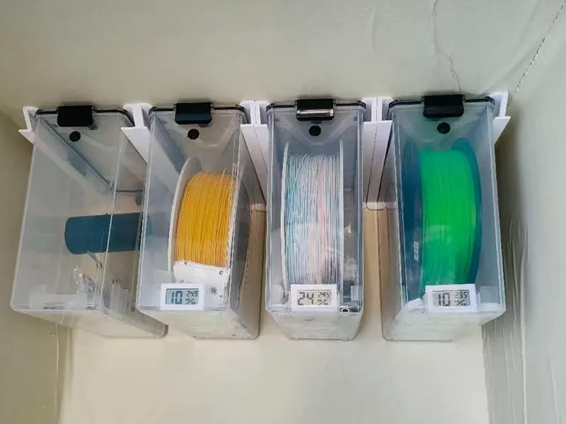 3D打印耗材干燥箱悬挂收纳系统