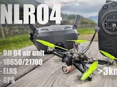 NLRO4 - DJI O4 Nanolongrange FPV drone