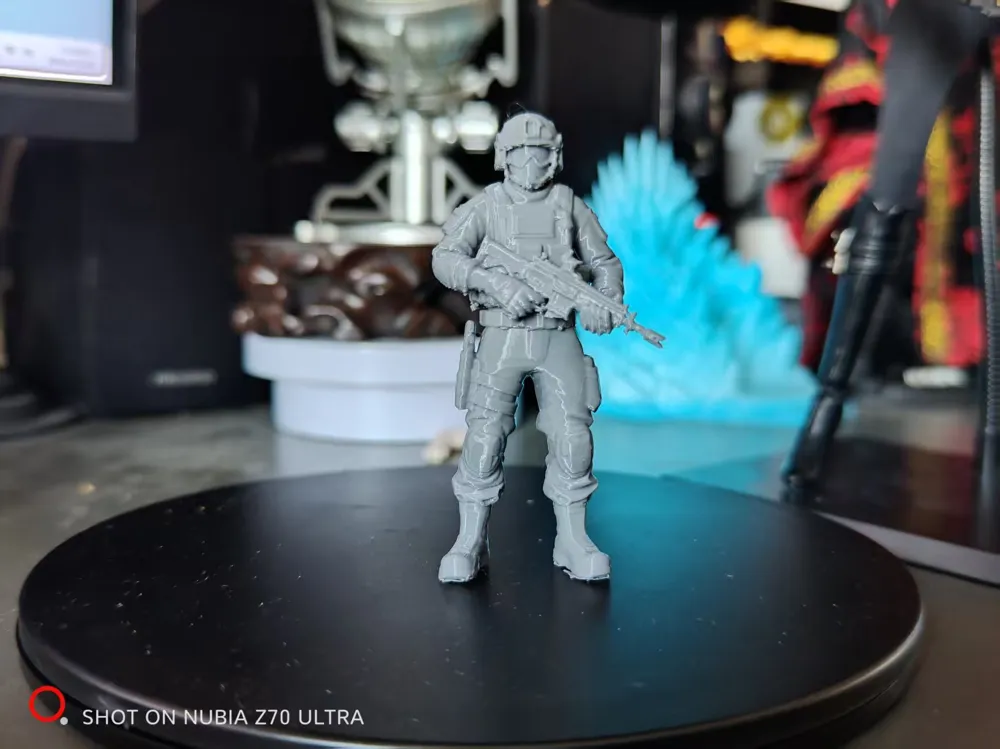 Delta Force soldier - Free 3D Print Model - MakerWorld