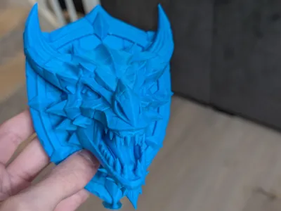 Oldschool Runescape Vorkath Head Mount