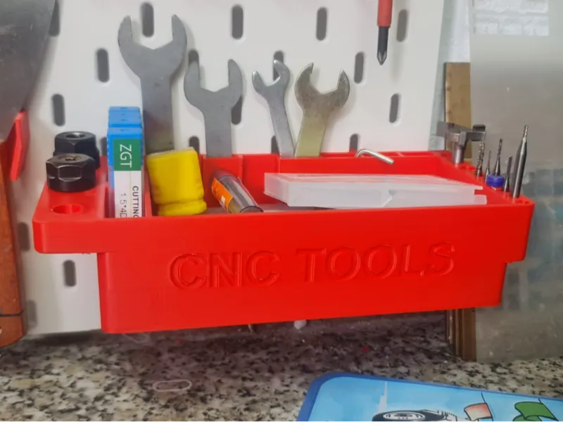 recepiente herramientas cnc para apnel skadis