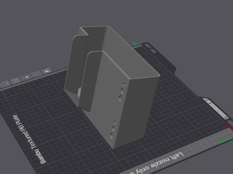 Slim poop chute for H2