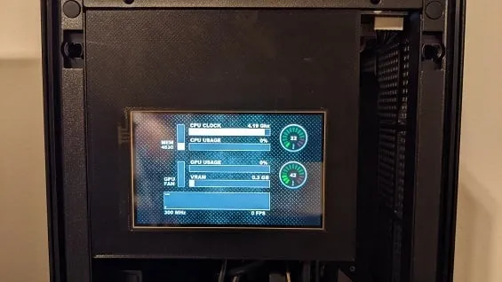 NZXT H1 4" Display Mod