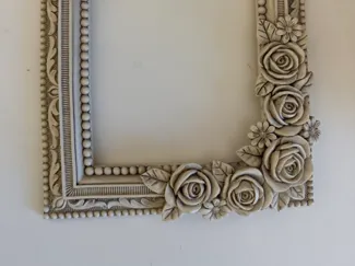 photo frame roses