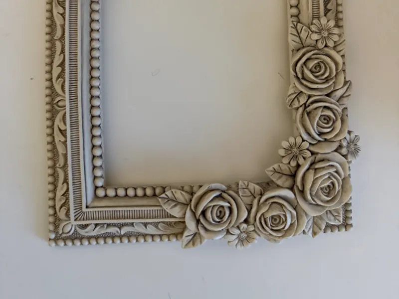 photo frame roses