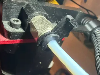 bowden tube clip