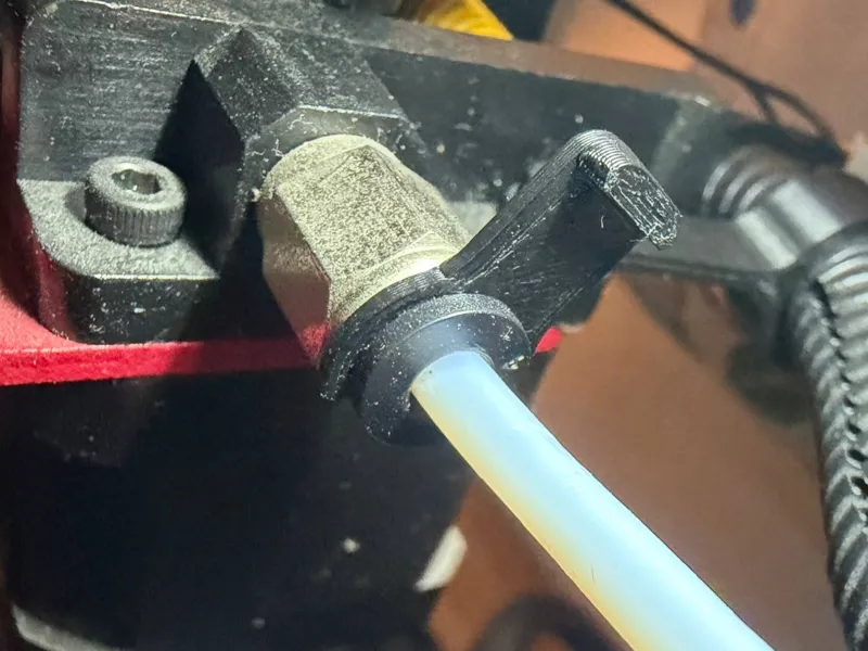 bowden tube clip
