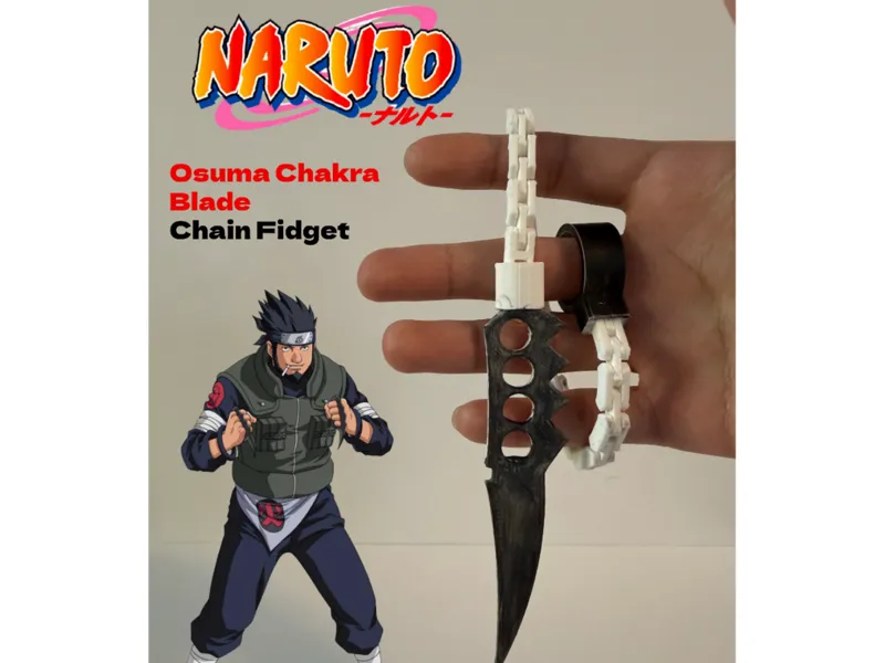 Chakra Blade Chained Fidget