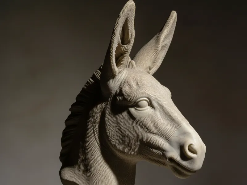 Donkey Sculpture / Esel Skulptur