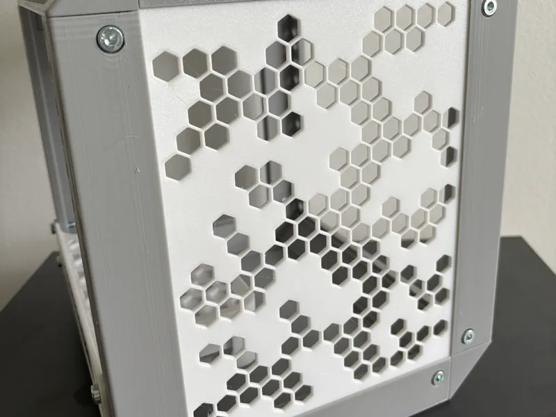 5U random hexpattern extention panel