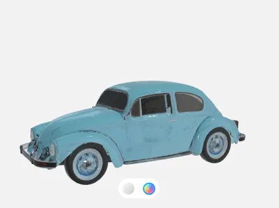 VW beetle (No construction required)