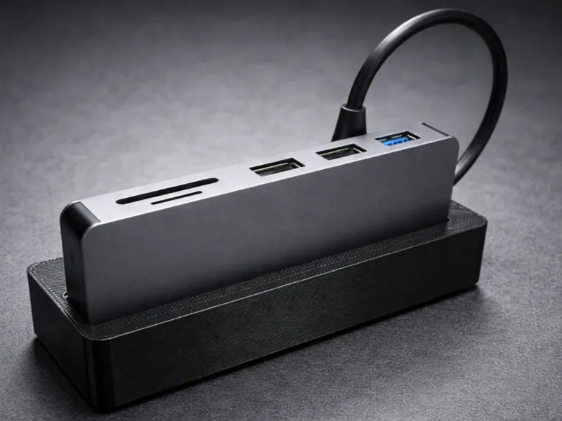 Gridfinity Kameta-USB-Hub Holder