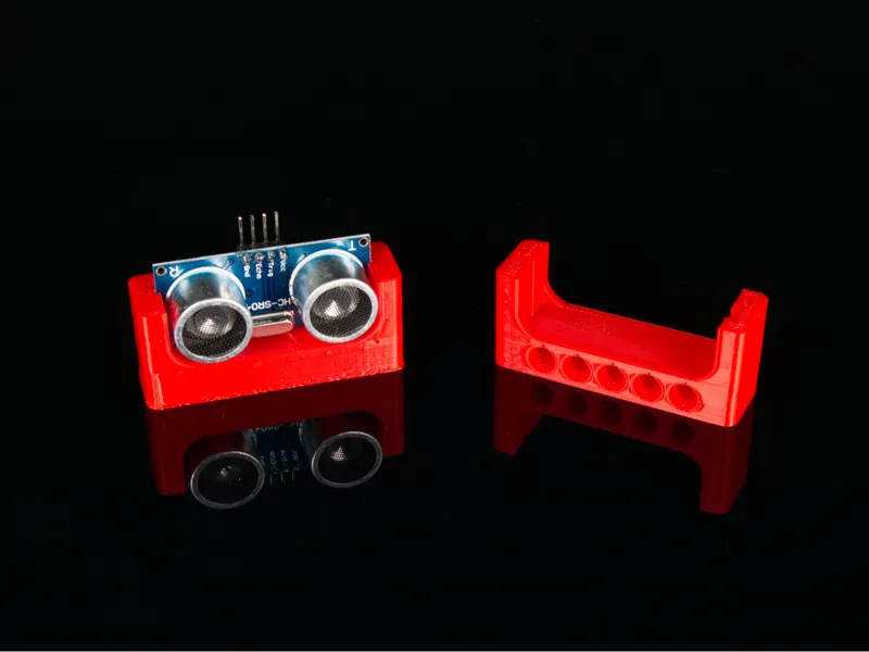 Distance Sensor Holder with Holes