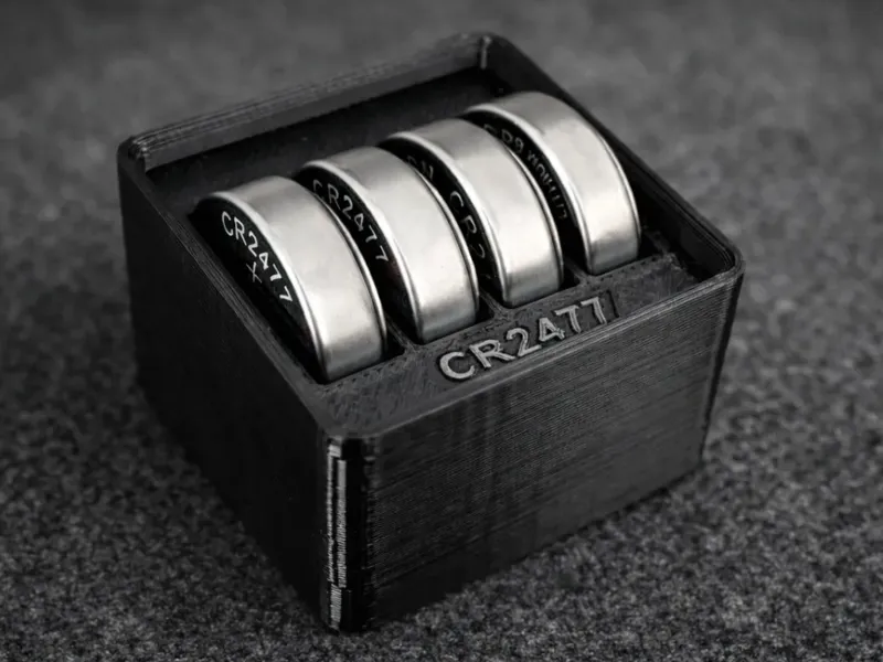 Gridfinity CR2477 Battery Holder
