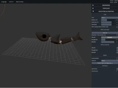 ARticulated shark fidget toy