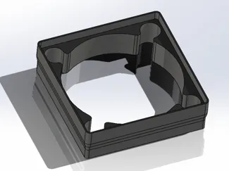 Fan adapter for Flashforge AD5M pro Noctua upgrade