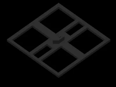 7" x 7" Quilting Template Square