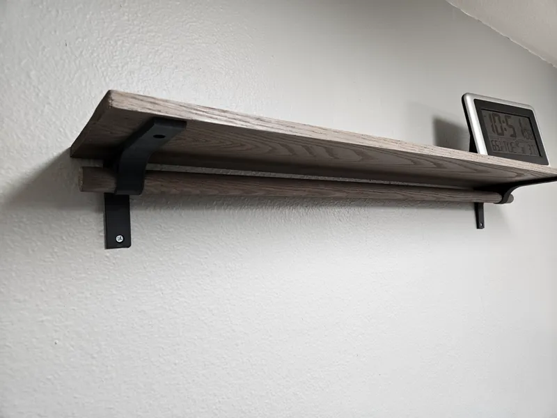 Kitchen Shelf Bracket with Bar