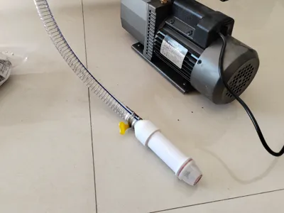 Filament Vacuum Storage: Manual Pump to Vacuum Pump Adapter for Powerful Results