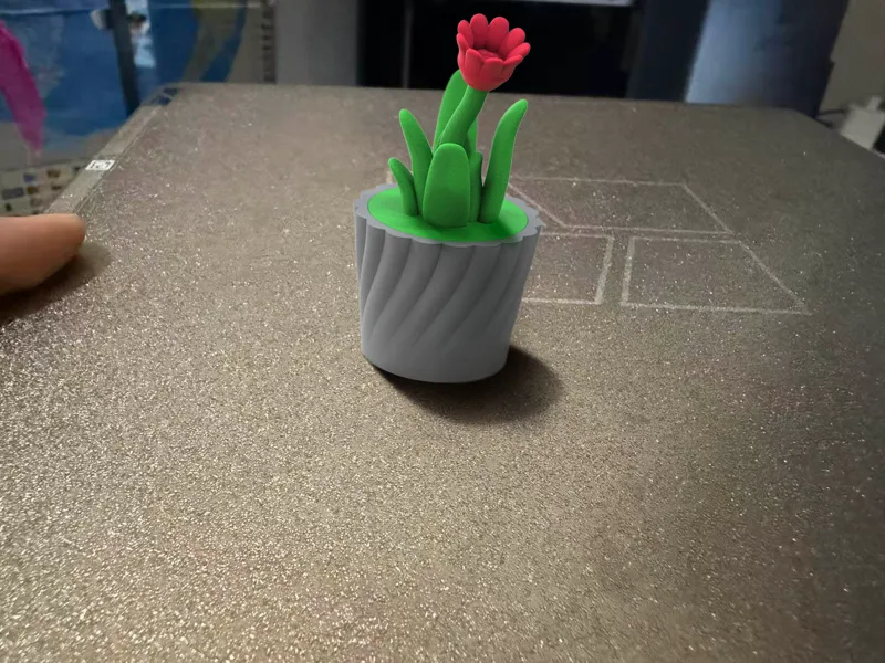 小型植物花朵模型，摆件