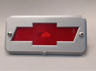Chevrolet G20 van Side marker cover with " chevy "