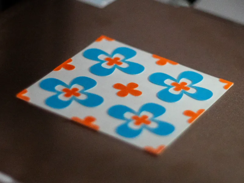 Vietnamese Tile Pattern Coasters 