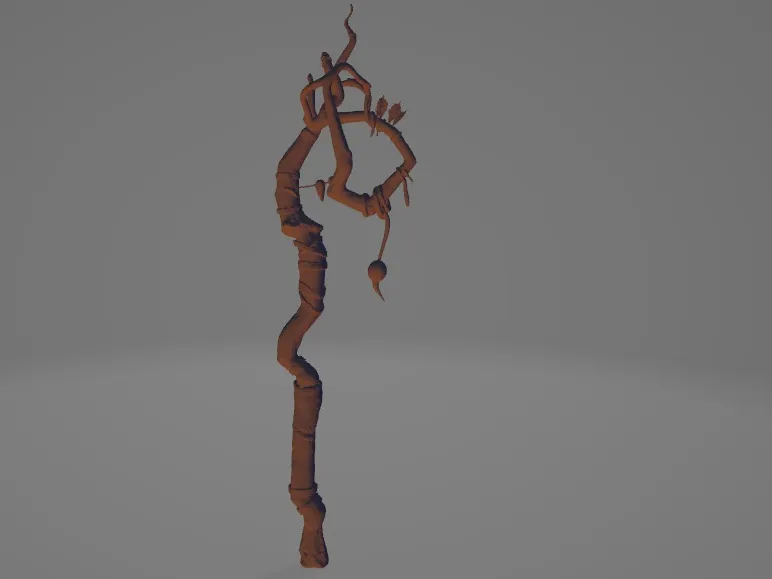 Knorriger Druidenstab