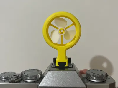 hot shoe cover_mini fan