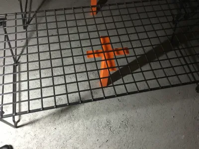 support for GREJING ikea shoe rack