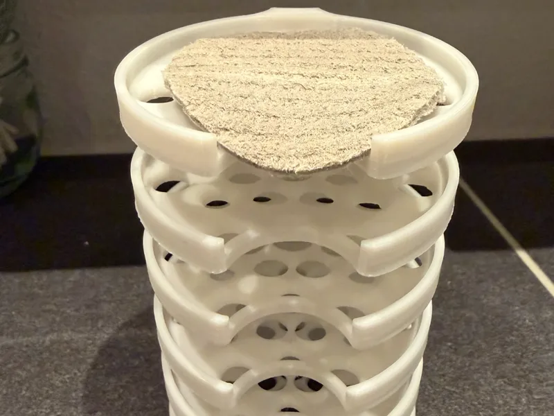 Stackable Reusable Makeup Pad Drying Rack