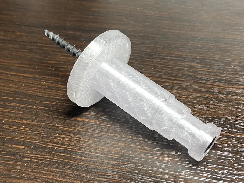 Wall or ceiling one screw studio flash mount